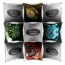 Full Color Pop-Up Promotional Display Kit - 7.5'