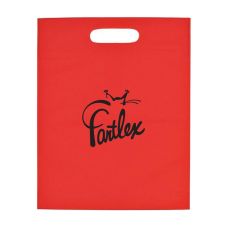 Custom Promotional Die Cut Handle Non-Woven Tote Bag - 16"w x 20"h