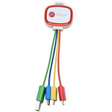Light Up 4-in-1 USB Custom Charger Cord Set