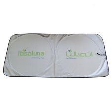 Reflective Custom Car Shade - 59"w x 27.5"h