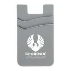 Silicone Dual Pocket Custom Phone Wallet