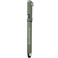 Custom Soft Touch Stylus Gel Pen