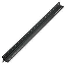 Custom Solid Triangular Engineer Scale Rulers - 12"