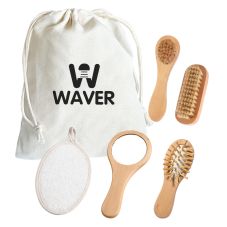 Custom Relaxation 5-Piece Spa Kit w/ Cotton Bag