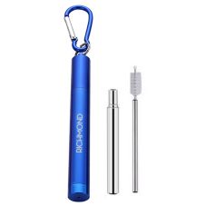 Custom Telescopic Stainless Steel Straw Kit