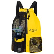 Custom Waterproof Mesh Drawstring Sportpack