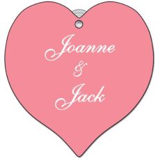 Promotional Window Sign - Heart Shaped - 8"w x 8"h