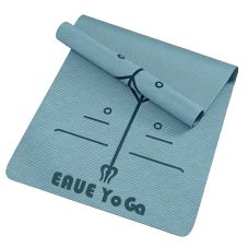 Custom Textured Alignment Yoga Mat