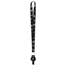 Full Color Custom Retractable Badge Reel Lanyards - .60"w