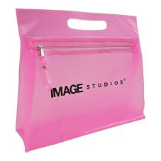 Translucent Colored Promotional Zip Pouch