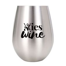 Custom Stainless Steel Wine Tumbler - 18 oz.