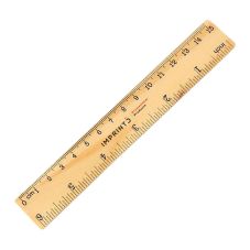 Custom Wooden Dual Scale Ruler
