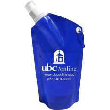 Collapsible Promotional Water Bottle - 25.5 oz.