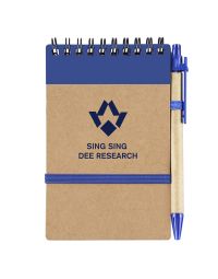 Spiral Promotional Jotter w/ Pen - 3.7"w x 5.5"h