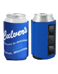 Full Color Custom Collapsible Neoprene Can Cooler - Magnetic
