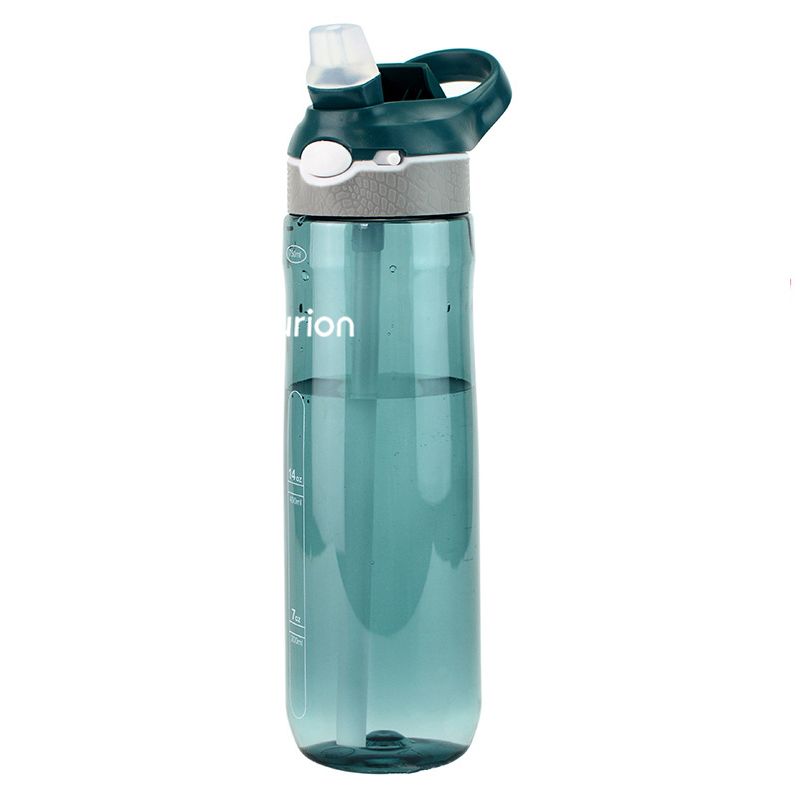 Contigo AUTOSPOUT 24oz Plastic Water Bottle with Flip Straw Opaque Green