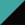 Turquoise/Black